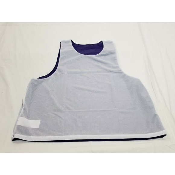 New Balance Men's Reversible Practice Jersey Purple/White L/XL - Picture 4 of 4